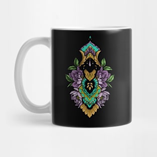 Floral ornamental Mug